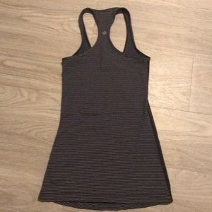 Lululemon skinny stripe racer back tank